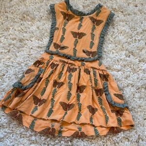 +kate quinn+ HTF Butterfly Print Kids Dress